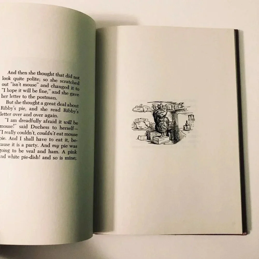 Vtg Double Book The  Pie and The Patty Pan and The Golden Goose and Other - Picture 8 of 16